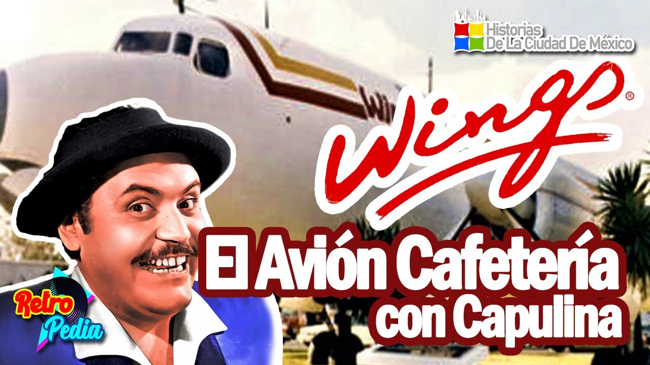 El Avión que se convirtió en Cafetería en la Ciudad de México | Restaurante Wings ¿Lo Recuerdas?