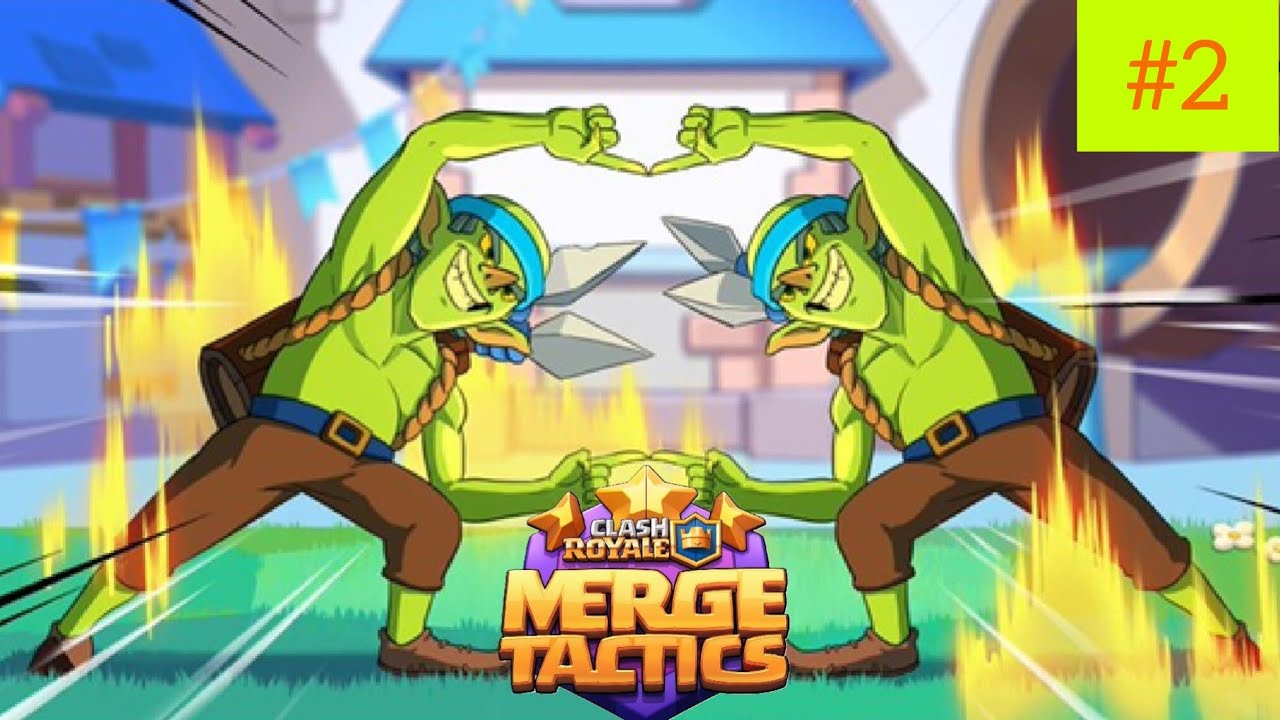 Playing New Mode Merge Tactics | Clash Royal | Be Scaler |#2