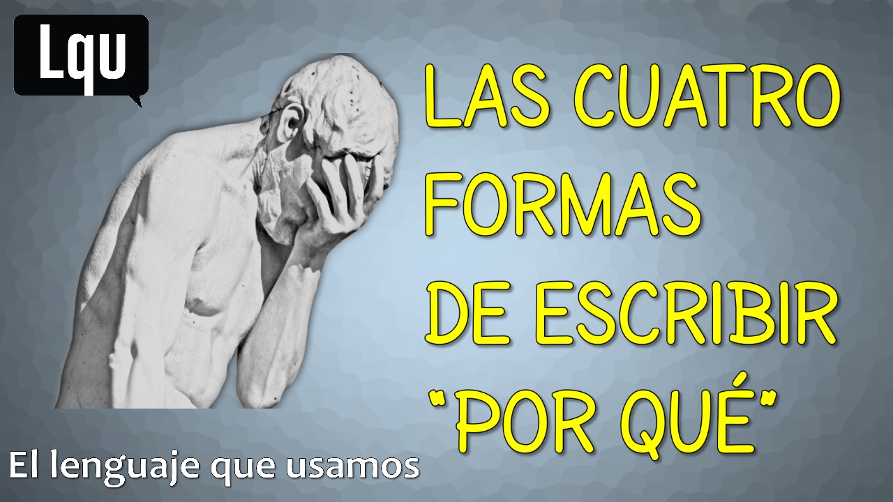 Cómo se escribe 