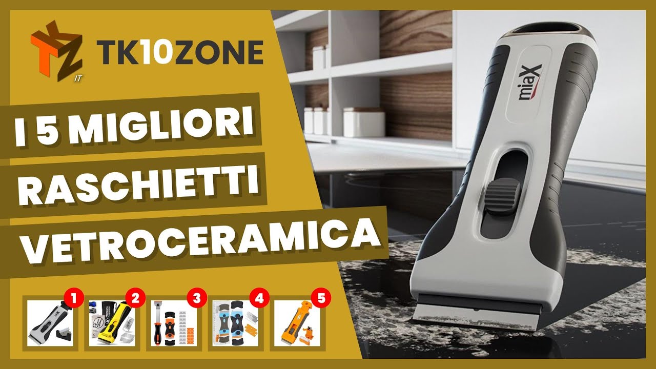 I 5 migliori raschietti vetroceramica