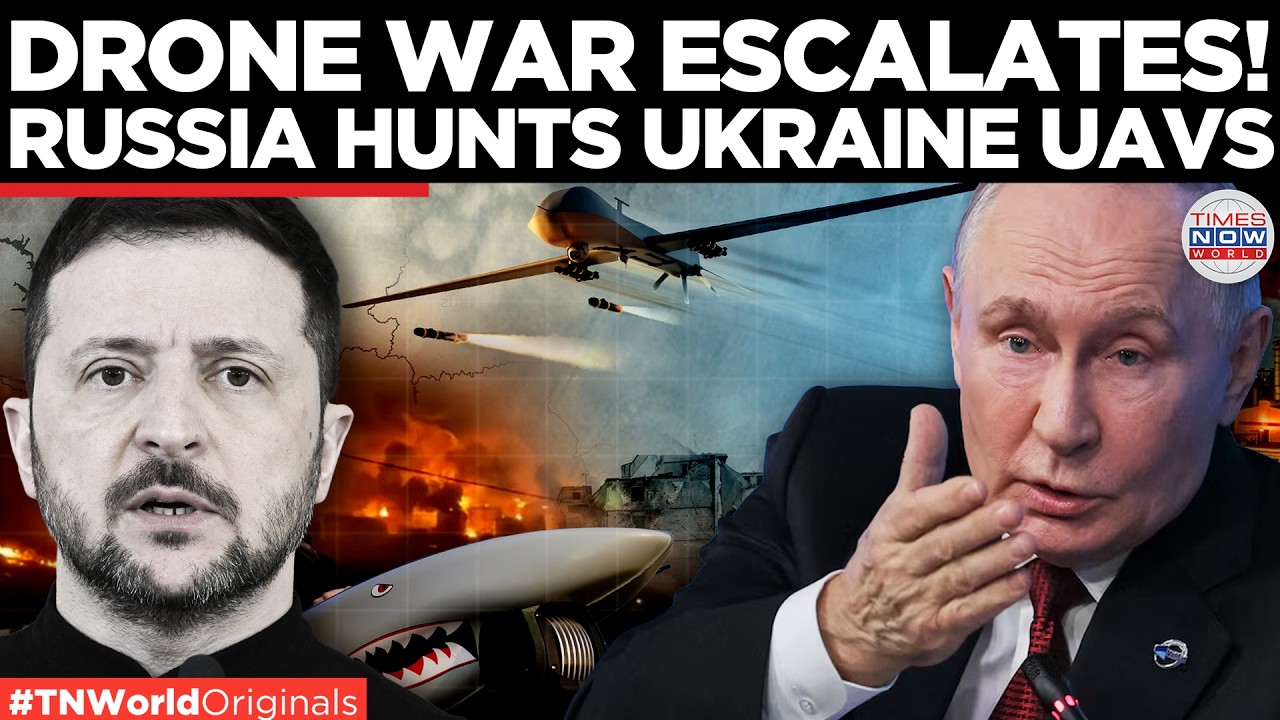 RUSSIA'S DRONE HUNTERS: Moscow Unleashes Drone, Artillery and FAB Strikes Across Ukraine Front