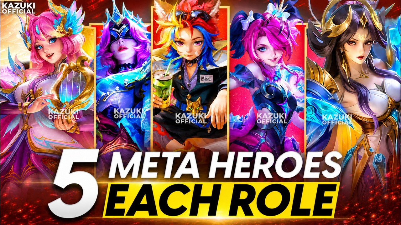 TOP 5 META HEROES FROM EVERY ROLE TO BAN OR PICK AFTER PATCH 2.1.67