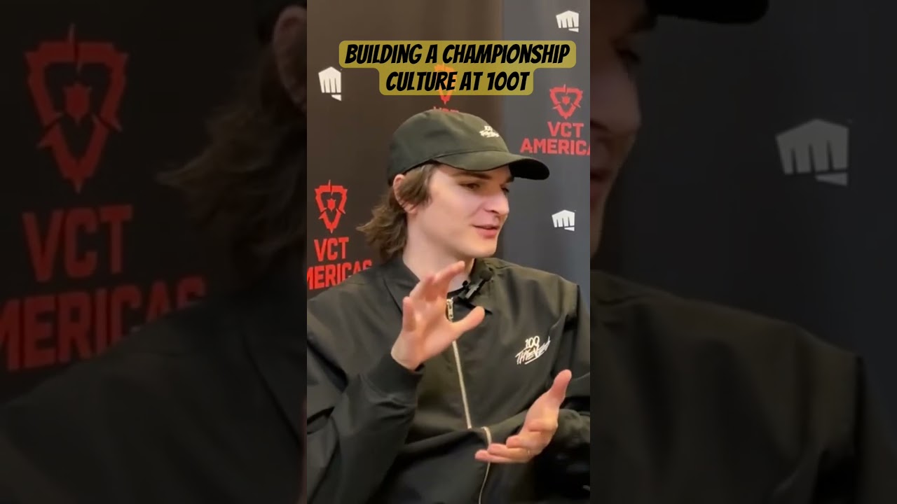 Zikz talks about changing the culture at #100thieves #100T #valorant #vct #vctamericas #esports