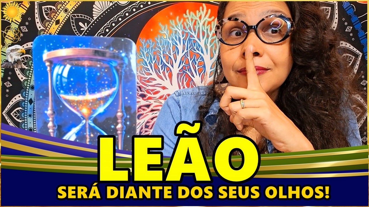 LEÃO ♌️ LEITURA FORTE 🔴 DEUS VAI RESOLVER ESSA SITUAÇÃO MAS ESSA MUDANÇA PRECISA ACONTECER! 