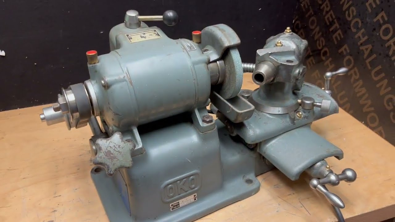 Ventilschleifmaschine OKO VS12 Ventilkegelschleifmaschine