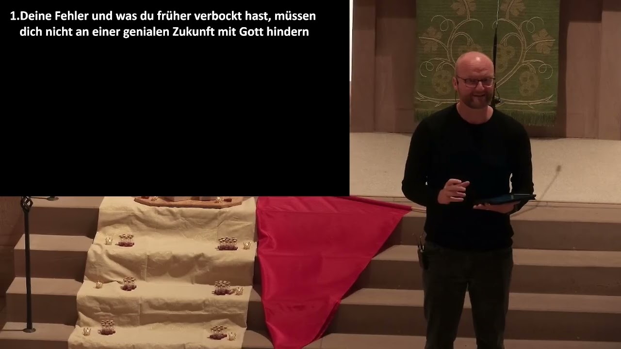Predigt vom 12.10.2025: Josua2, Deine Vergangenheit muss deiner Zukunft mit Gott nicht im Weg stehen