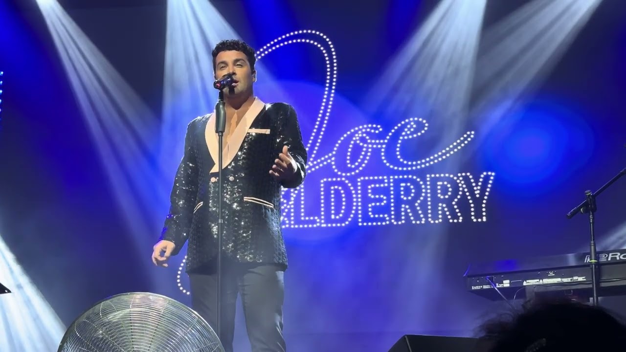 Joe McElderry - Time To Say Goodbye - Up Close & Personal show, Shrewsbury