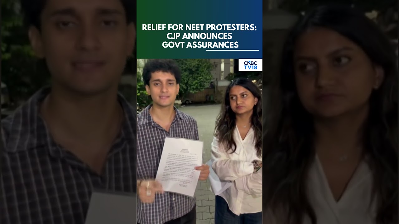 Правительство обещает отозвать дела против протестующих по NEET | CJP заявляет о важном прорыве |...