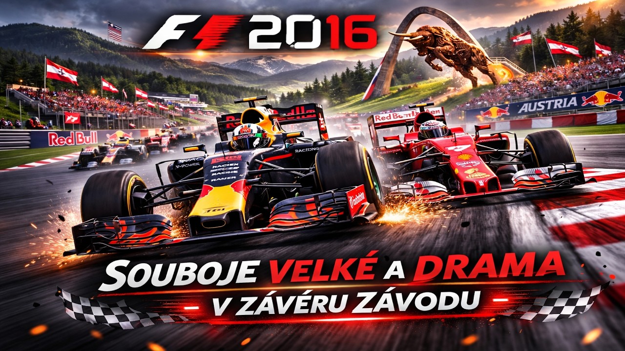 F1 2016 – Šampionát s Kimim Räikkönenem | Trať - (Red Bull Ring a souboje z Danielem Ricciardo)👈🔥