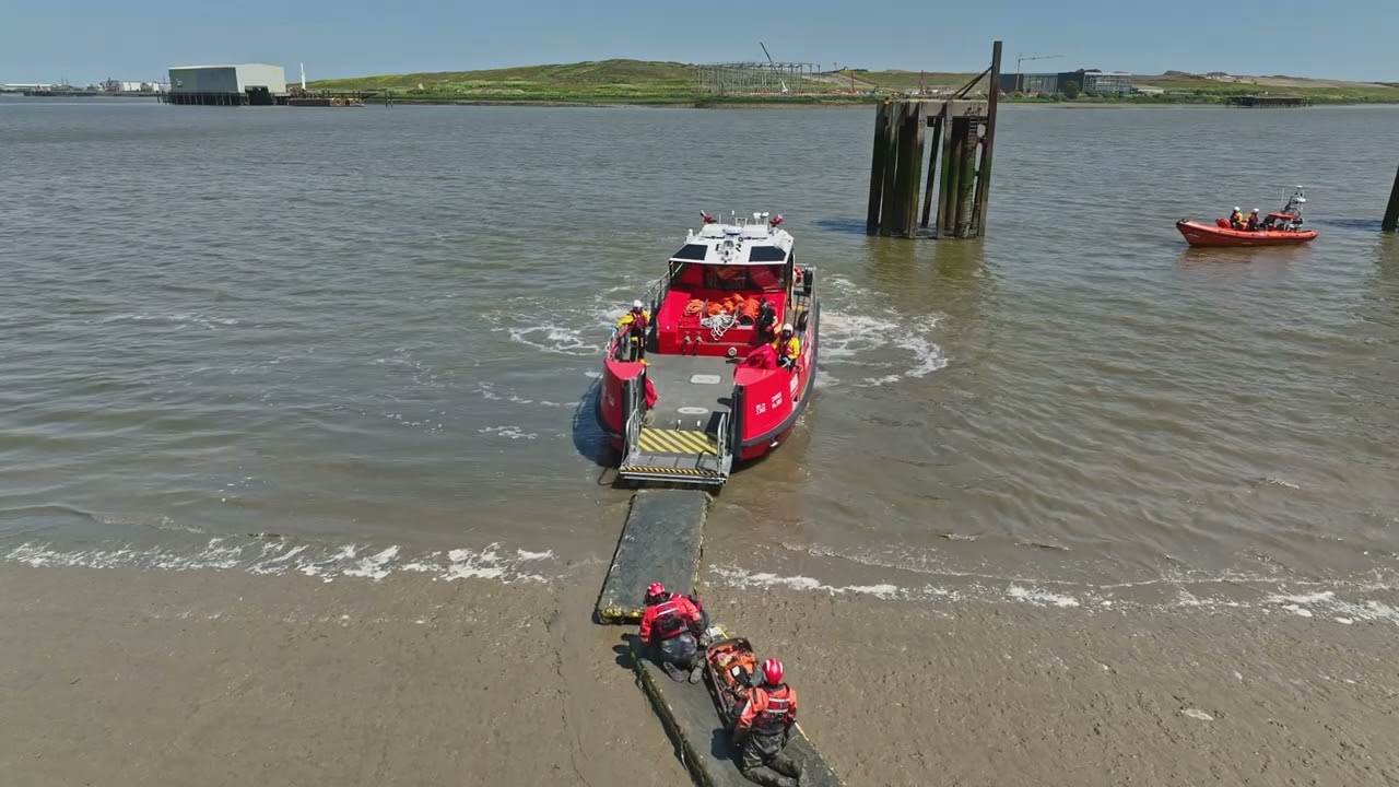 River Thames search & rescue exercise Operation Mudlark | Erith | DJI Mavic 3 | 08/06/2023
