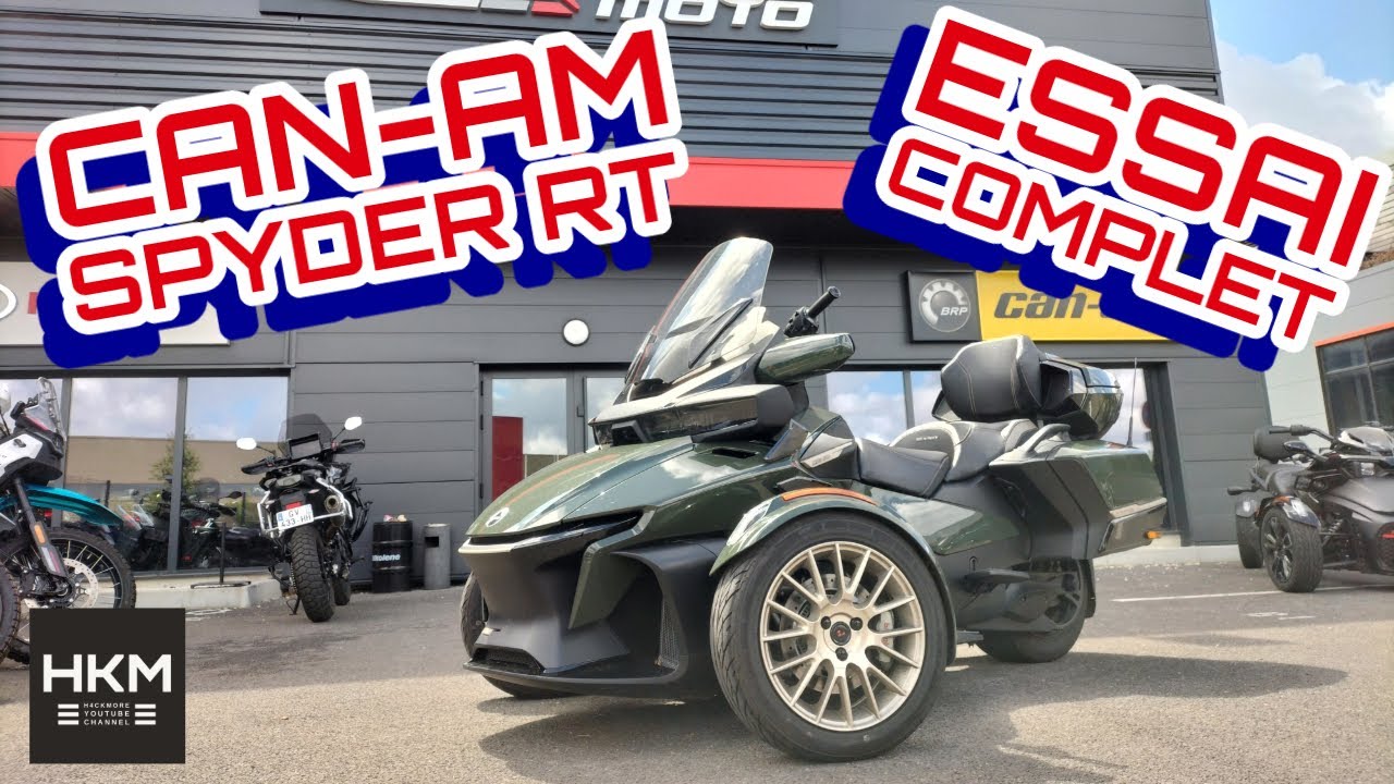 CAN-AM Spyder RT : Essai complet