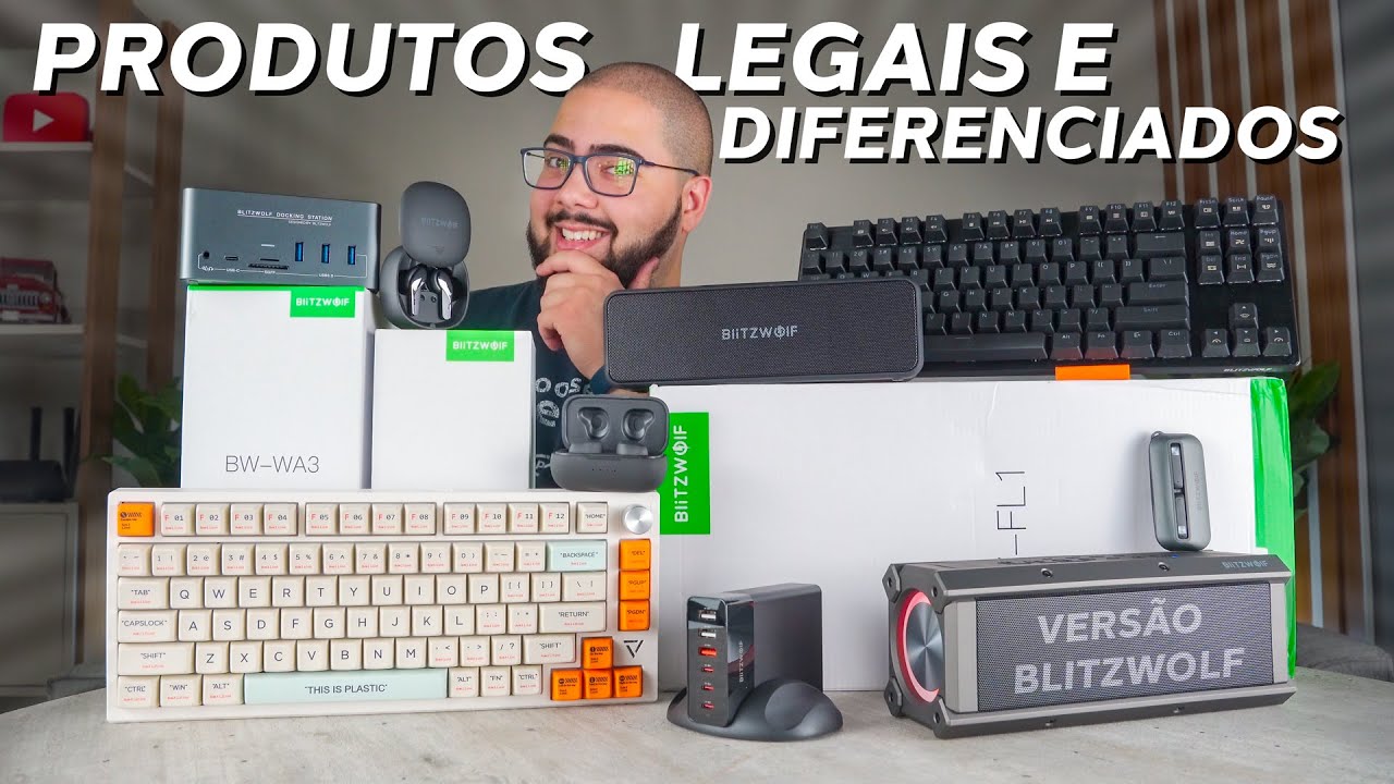 Produtos LEGAIS e DIFERENCIADOS Edição Especial BlitzWolf!