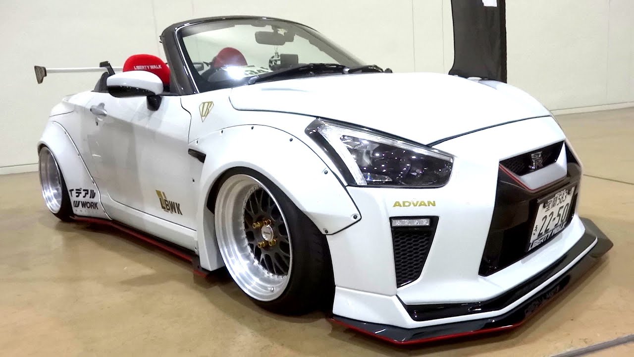 Ⓚ DAIHATSU Copen Robe (R35 GT-R)　ダイハツ コペン ローブ ( R35 GT-R仕様 )