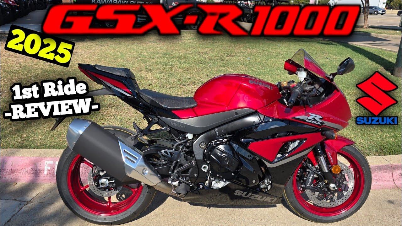 Обзор и поездка на Suzuki GSXR 1000 2025 года | «ОРИГИНАЛЬНЫЙ» ГАНГСТЕР