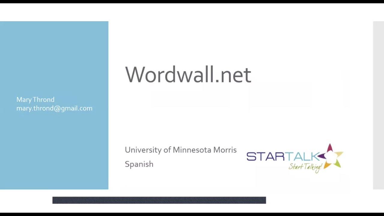Favorite Tools for World Language Classes - Wordwall