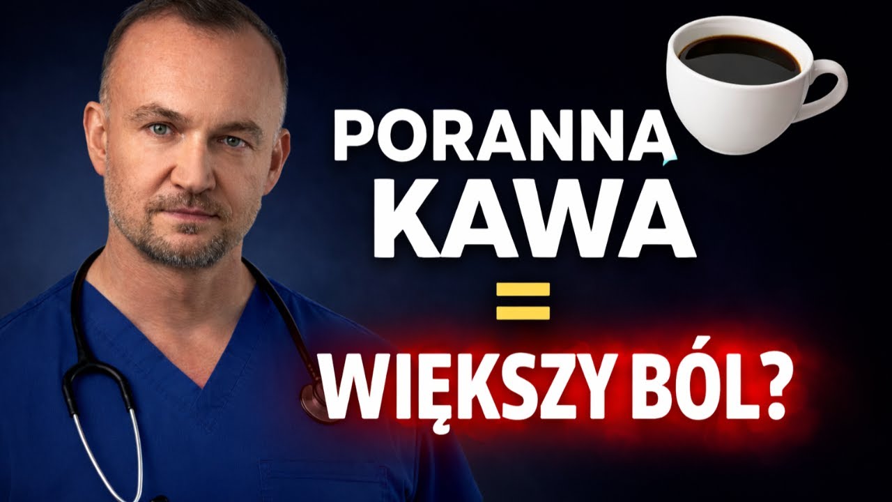Czy poranna kawa może nasilać rwę kulszową? Lekarz wyjaśnia