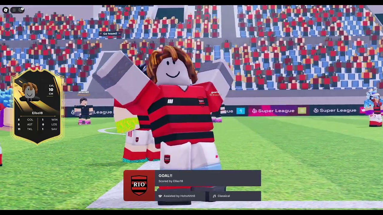 С БОЖКАТА ИГРАХМЕ НА/CHAMPIONS LEAGUE В ROBLOX