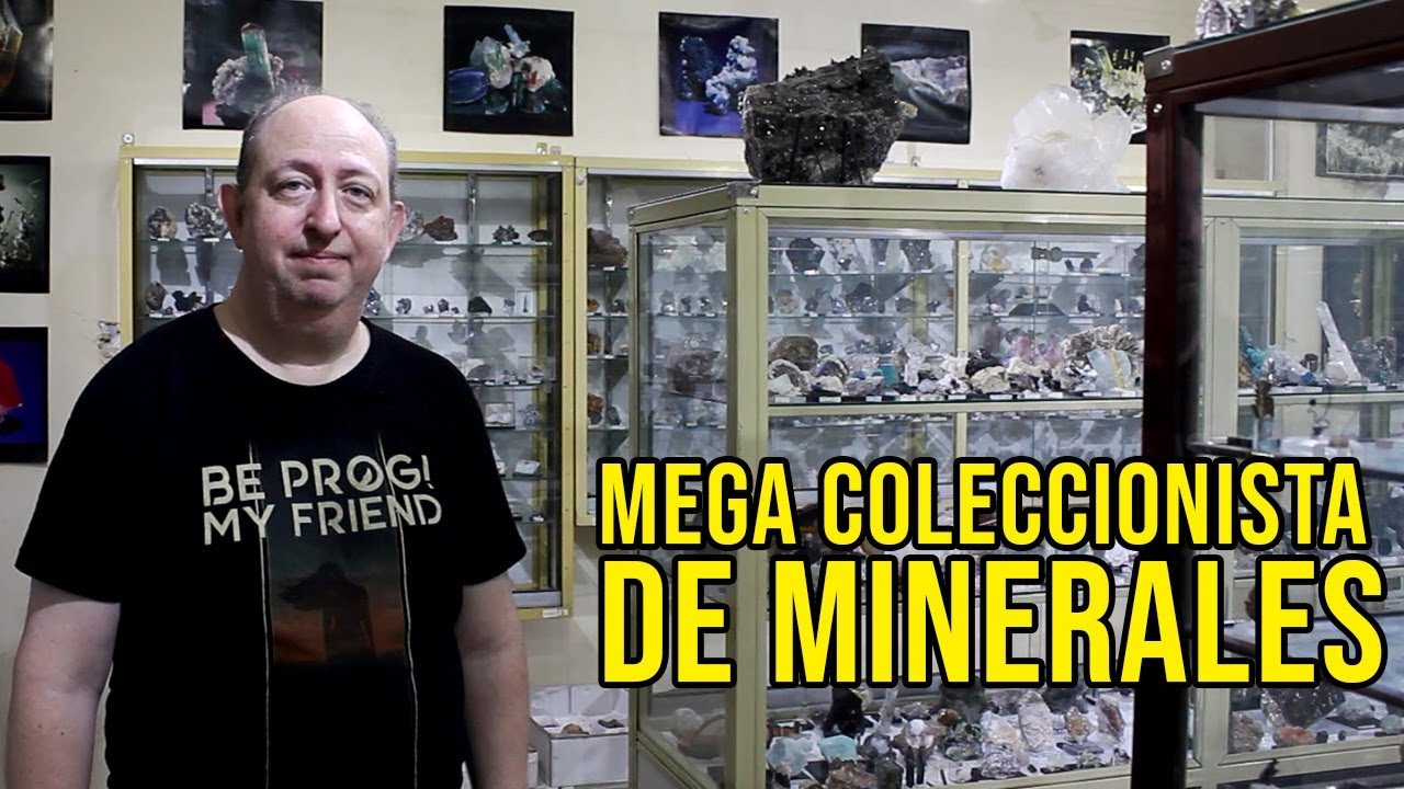 Mega coleccionistas - Eduardo Jawerbaum El MAYOR COLECCIONISTA de MINERALES de Argentina