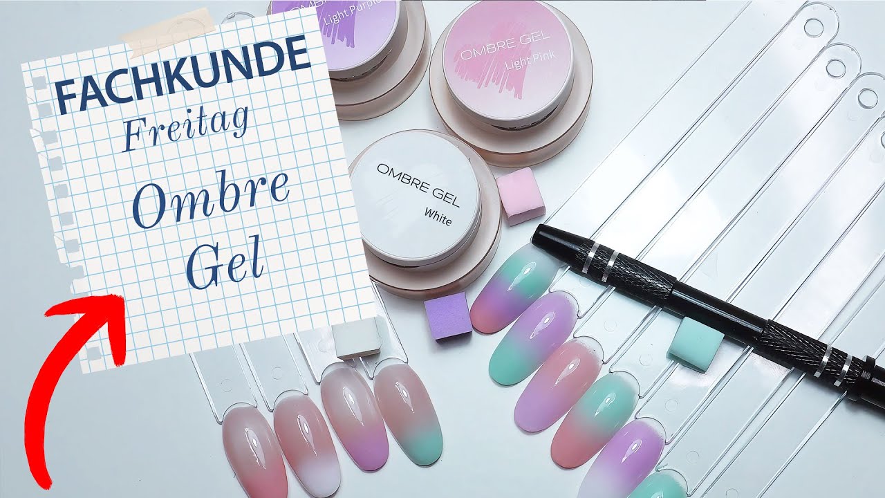 Ombre Gele für Babyboomer, Stamping & One Stroke | Fachlicher Freitag 29
