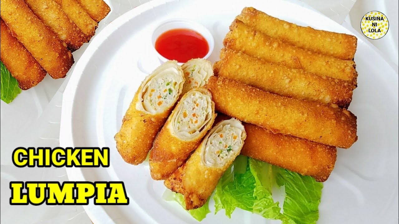 The Best CHICKEN LUMPIANG SHANGHAI RECIPE (Filipino Style) | How to cook Chicken Lumpia
