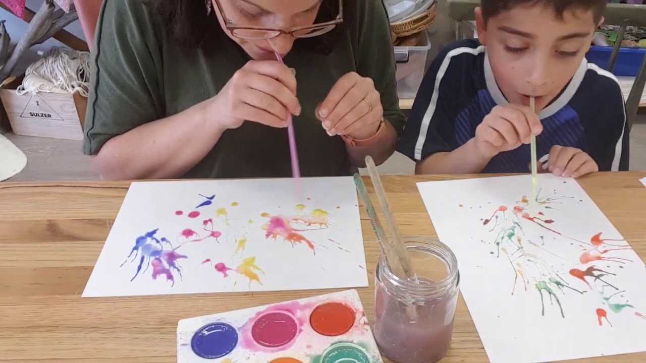 Straw Painting