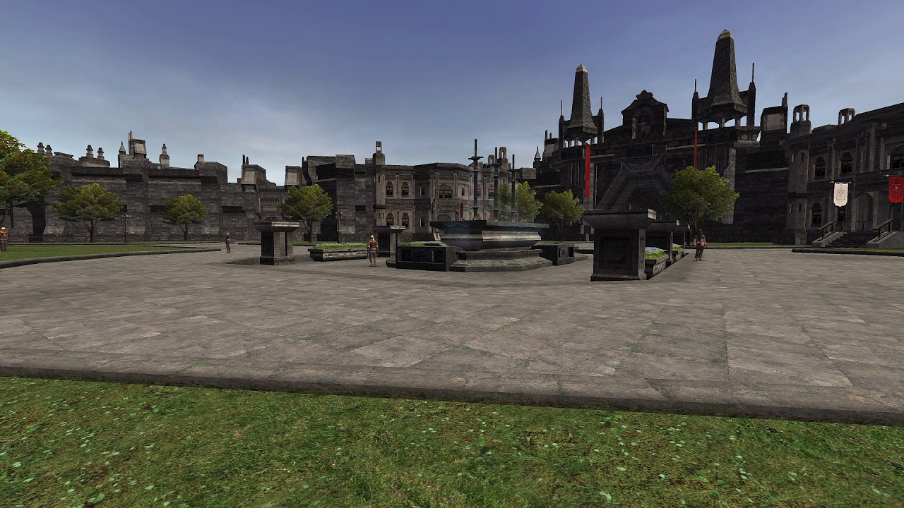 FFXI San d'Oria North 1 (Fountain) Music with HD mods - 2 hours