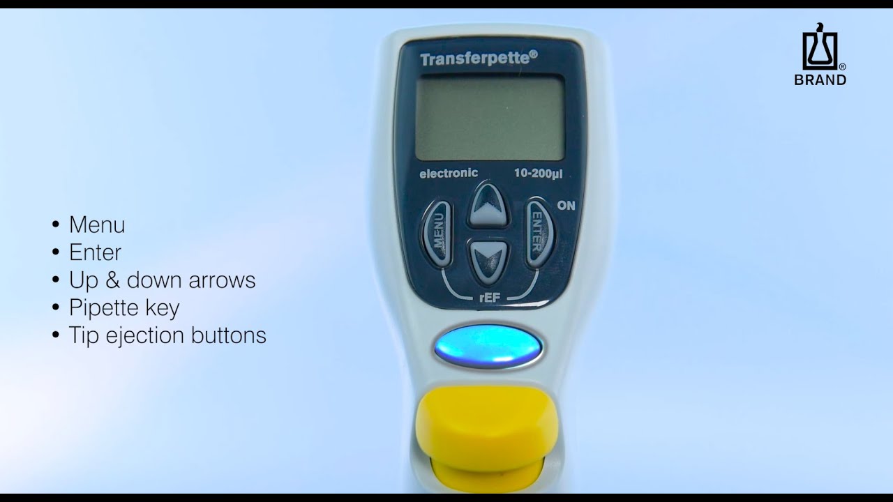 Transferpette® electronic - general pipetting