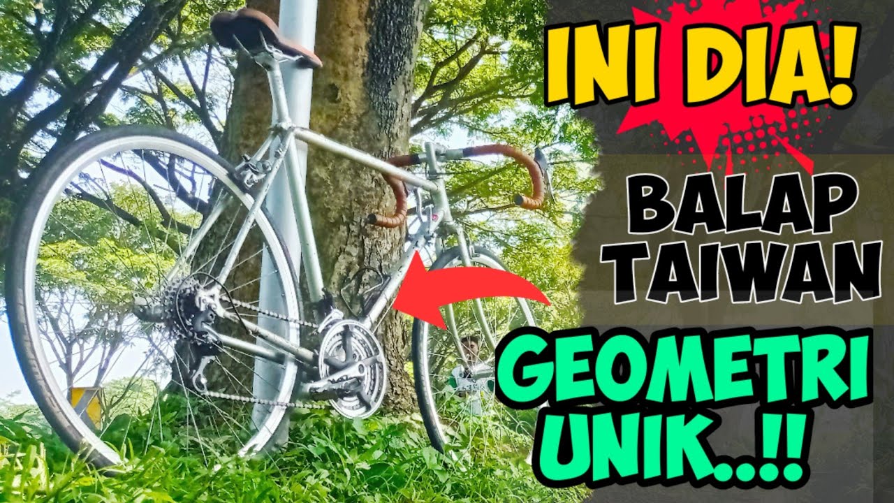 Review Giant RS900 dan Identifikasi Frame Sepeda Balap Jadul Taiwan