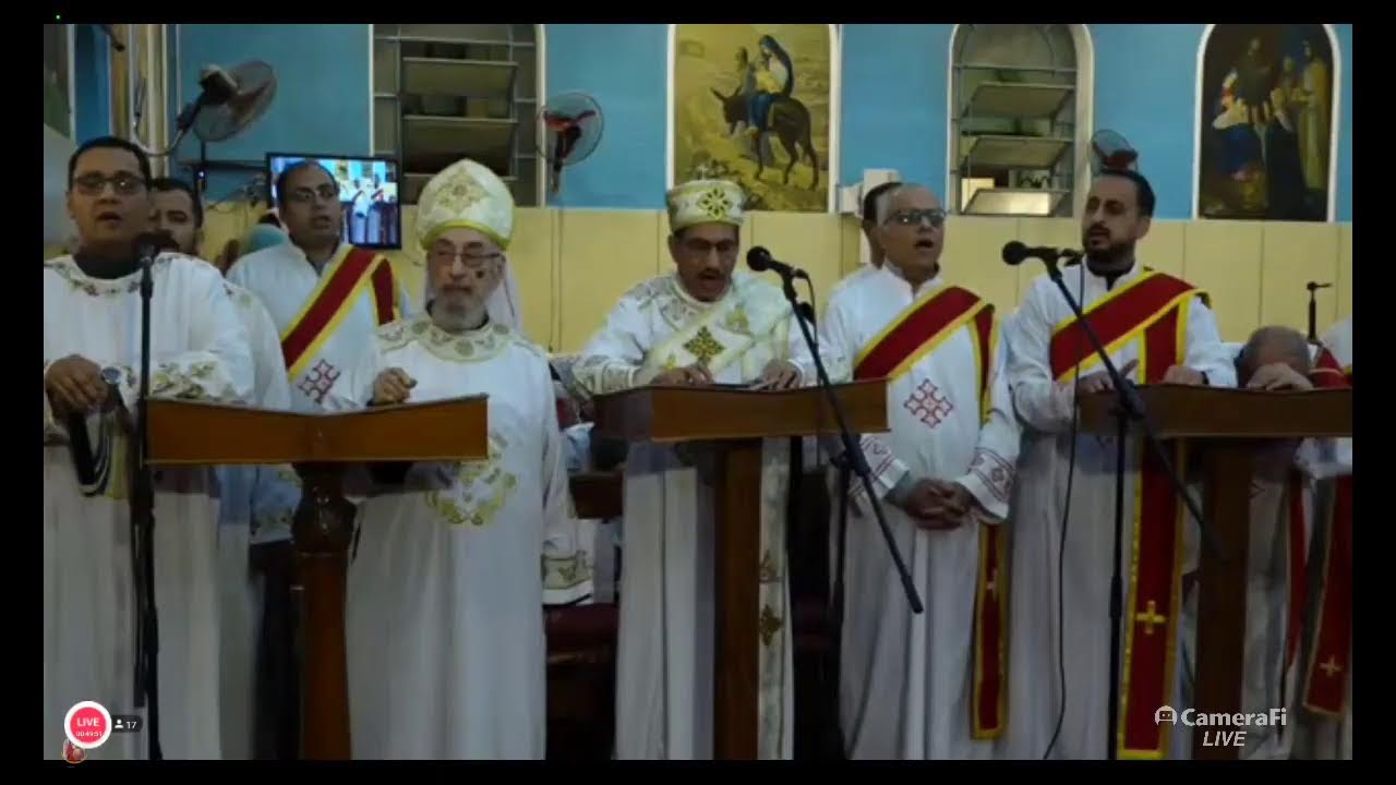 تابع القداس بكاتدرائية الملاك ميخائيل بأسيوط 16/12/2025