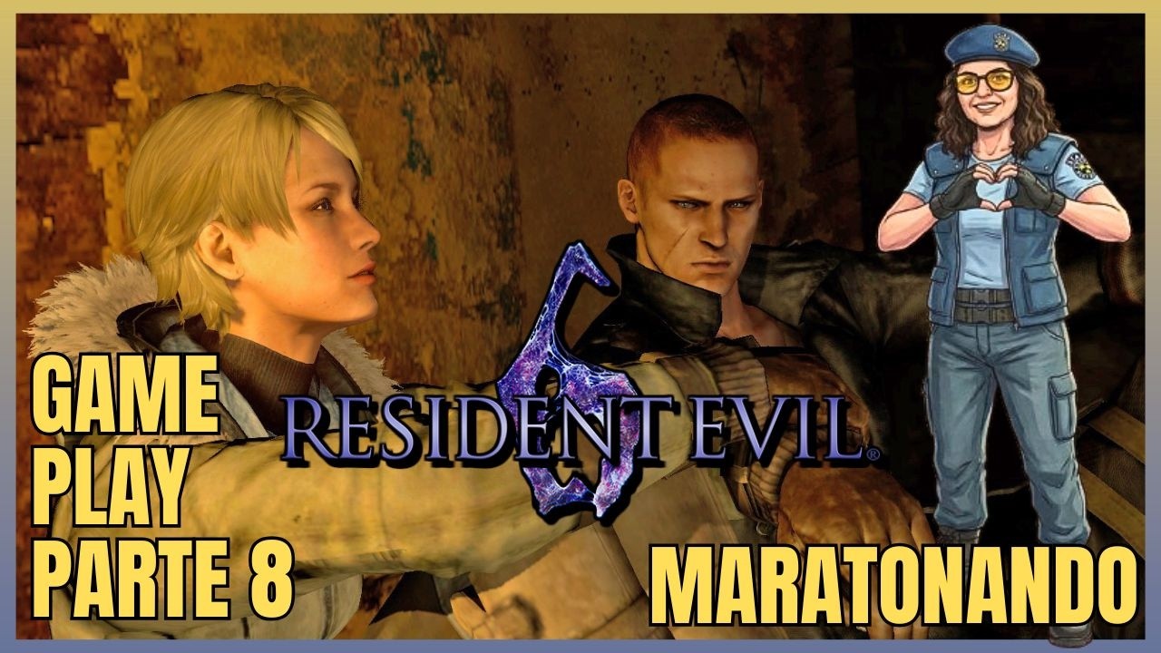 #8 🧟‍♂️ MARATONA RE6 🔥 AGORA É A VEZ DO RE6 AO VIVO! TERROR OU AÇÃO? 😱