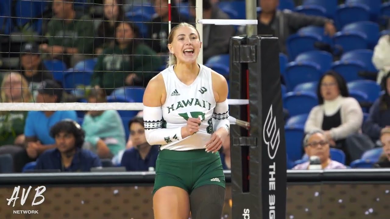 Hawaii vs UC Davis Big West Women's Volleyball Semi Final 2024