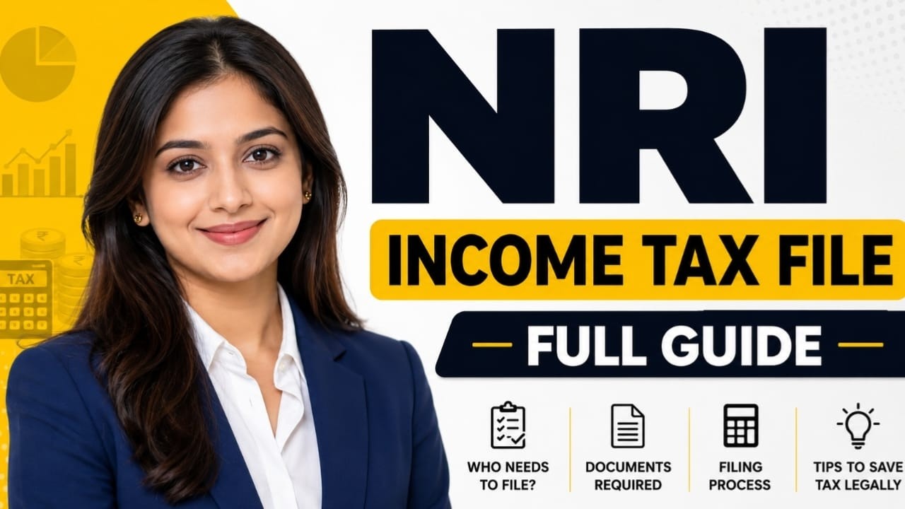 NRI Income Tax File: Full Guide: Schedule FSI, Schedule FA, NRO, NRE A/c #nri #incometaxreturn