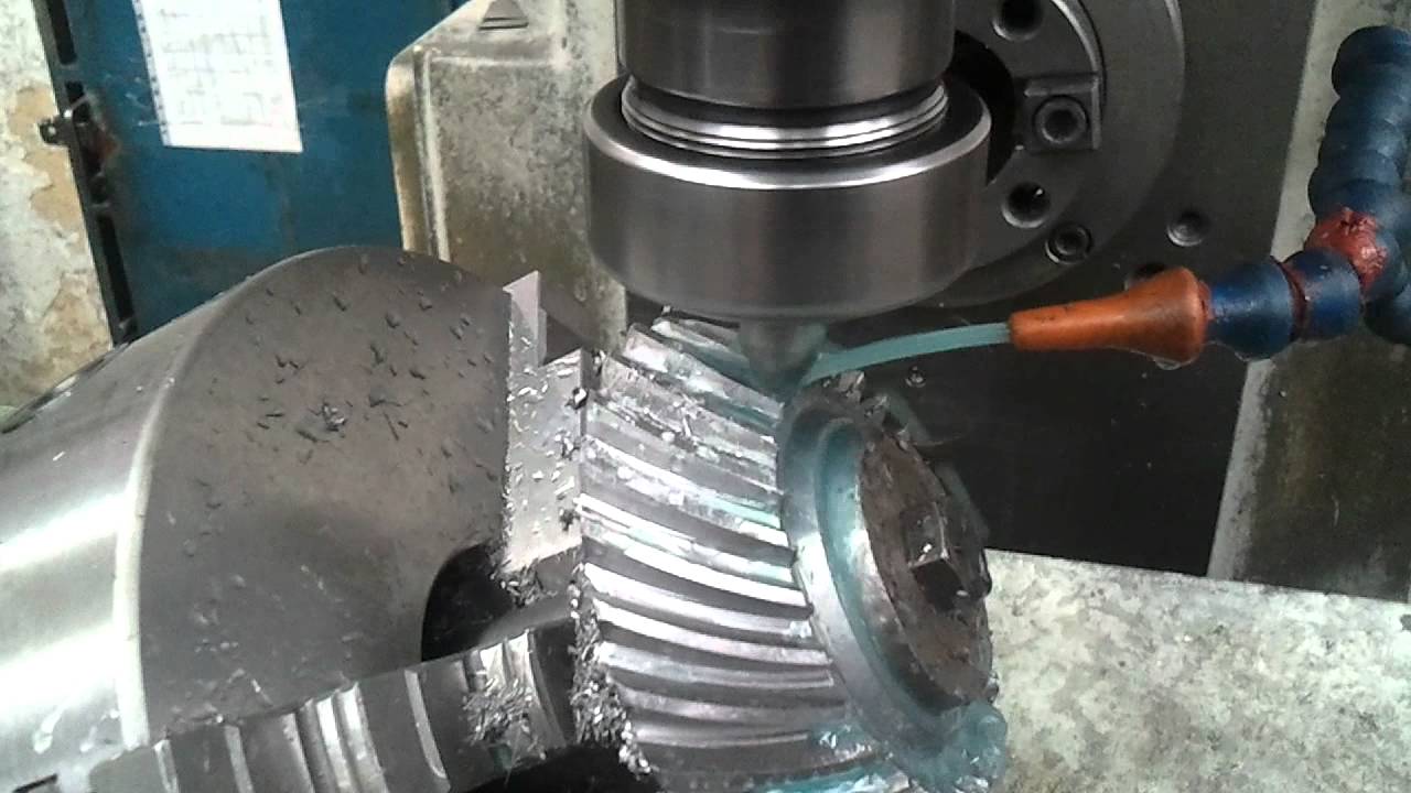 fabricando conicos helicoidales.