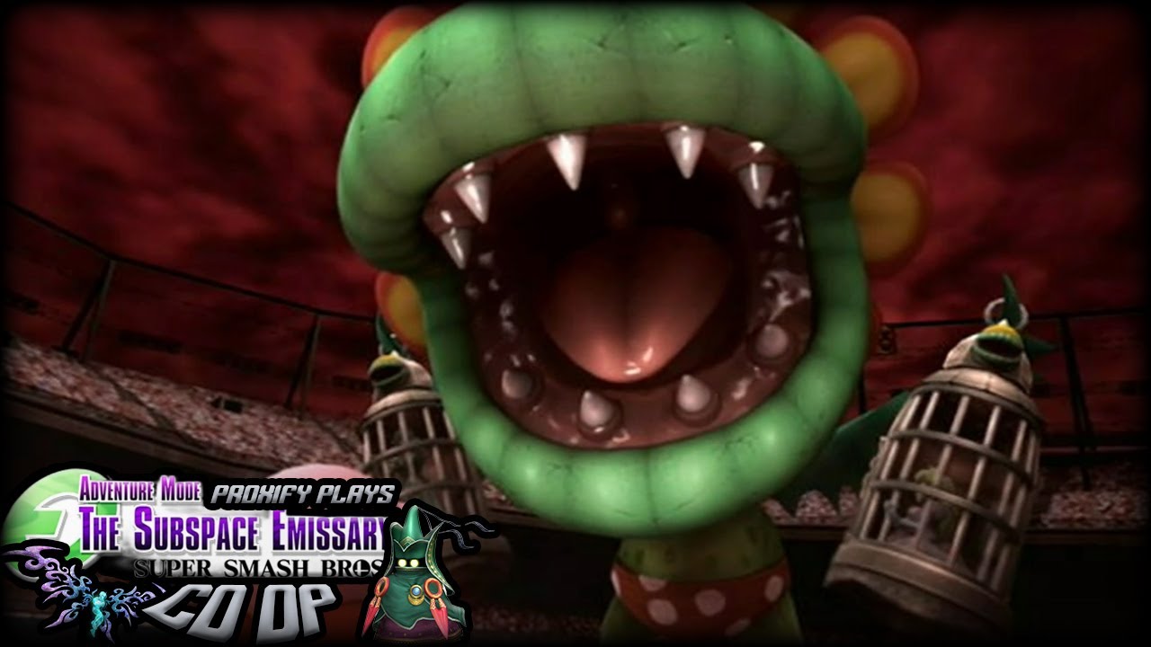 Petey Cage Match!! | Proxify Plays Co-op SSBB: Subspace Emissary (Wii)