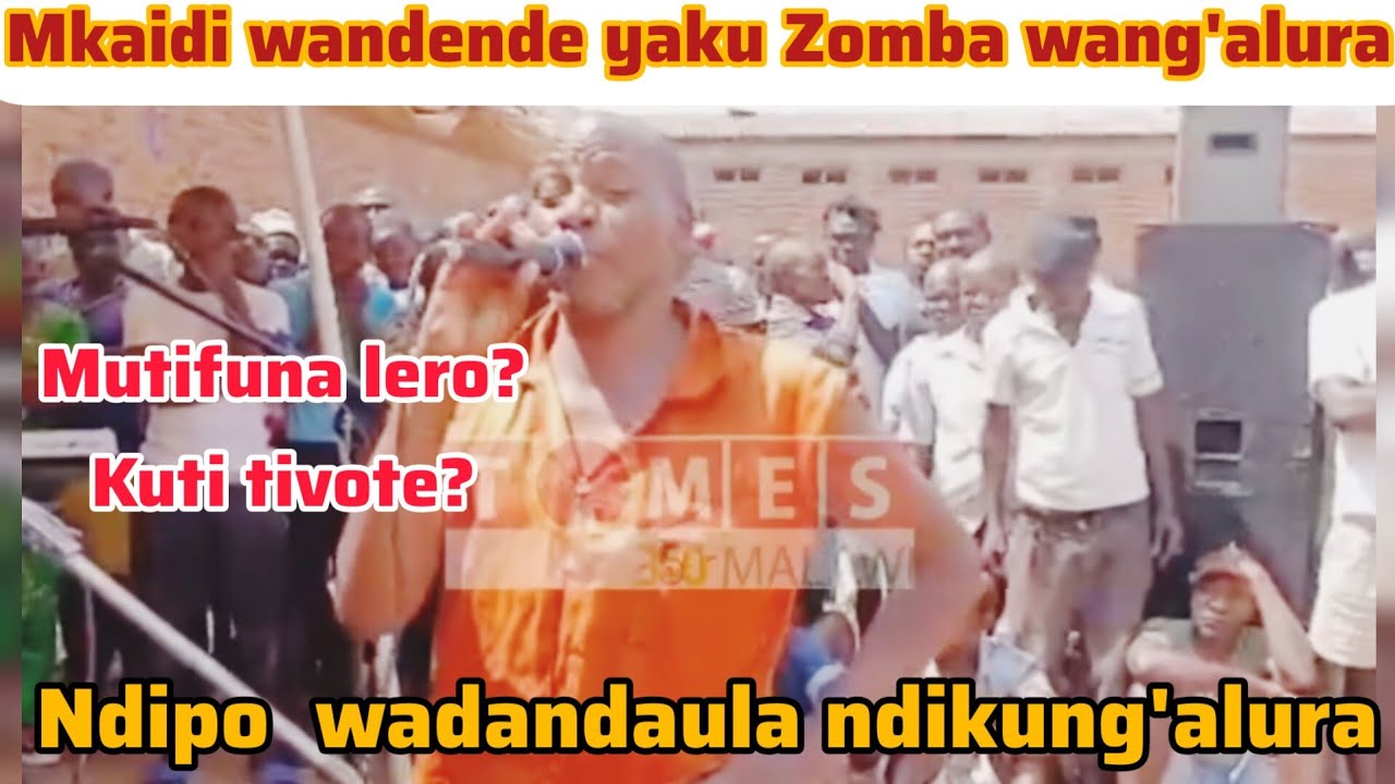 Mkaidi wandende wang'alura ndipo ndendende ngati welcome to Maula Prison..