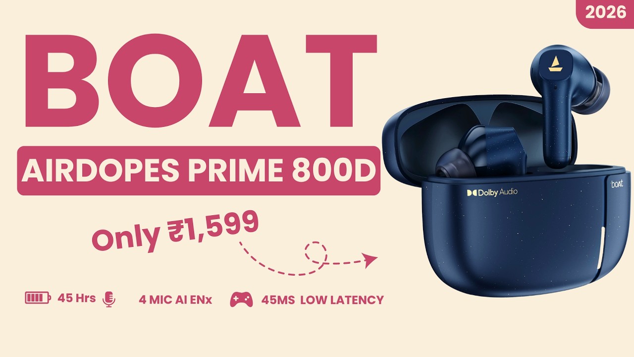 Полный обзор boAt Airdopes Prime 800D &mdash; Функции и вердикт ⚡⚡Лучшие наушники до 1500⚡⚡