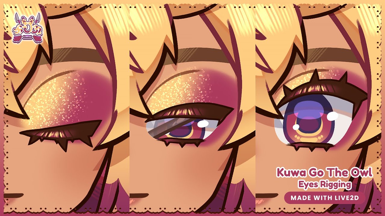 VTuber Eyes Rigging | Kuwa Go The Owl