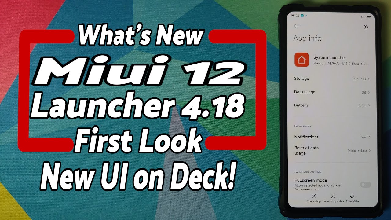 First Look | MIUI 12 Launcher | What's New | MIUI 12 Launcher 4.18