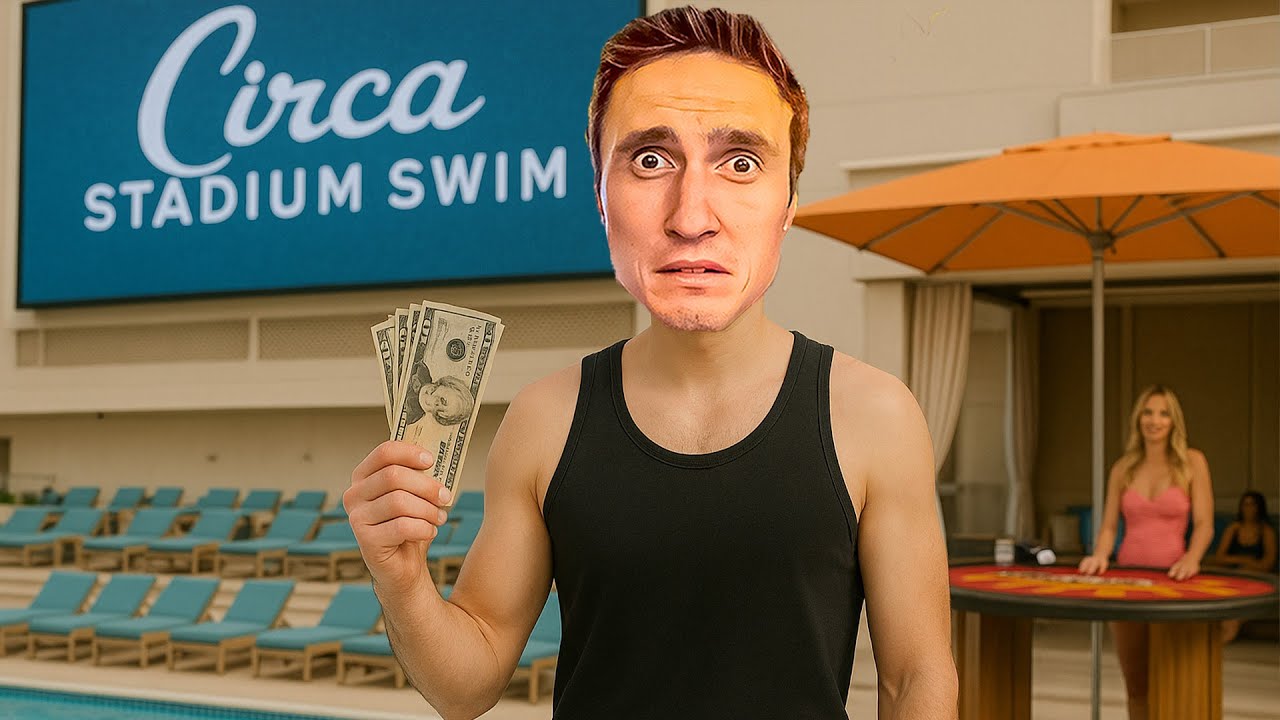 I played blackjack OUTSIDE in Las Vegas ($1000 buy-in)