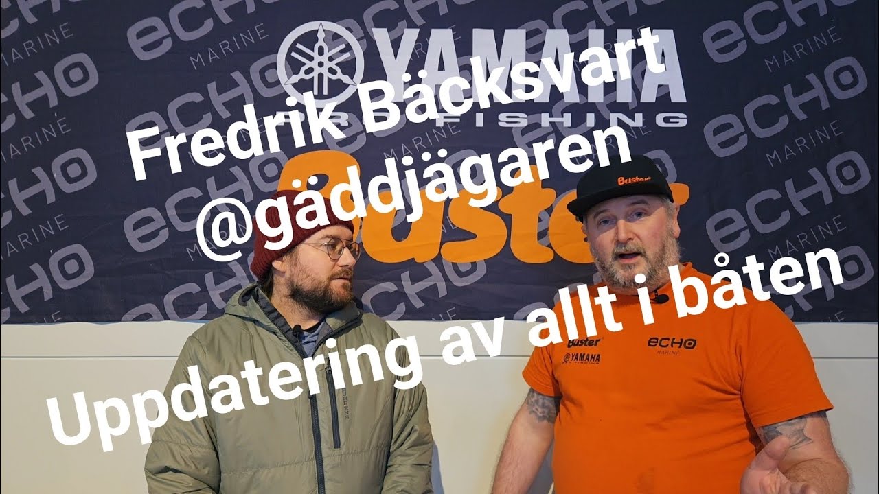 Vi byter ut all teknik i Fredrik Bäcksvarts Buster Magnum pro. 
