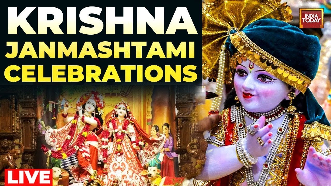 Janmashtami Celebrations 2025 LIVE | Mathura Janmashtami LIVE News | Mathura Lord Krishna | Krishna