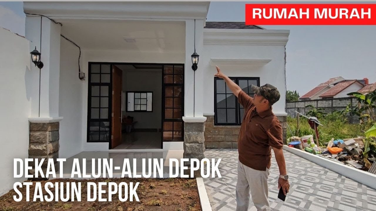 Rumah Murah Tanpa DP Free Biaya-biaya dekat stasiun Depok