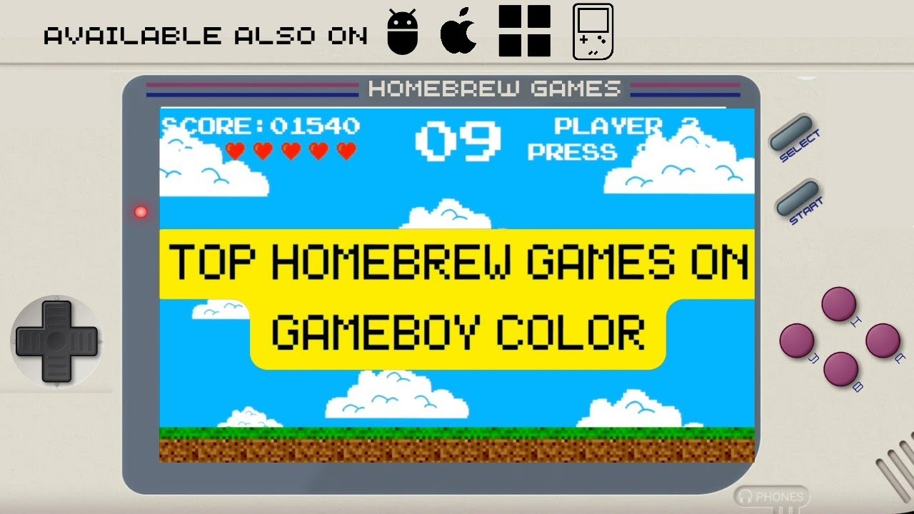 TOP HOMEBREW GAMES ON GAMEBOY COLOR YOU SHOULD PLAY!