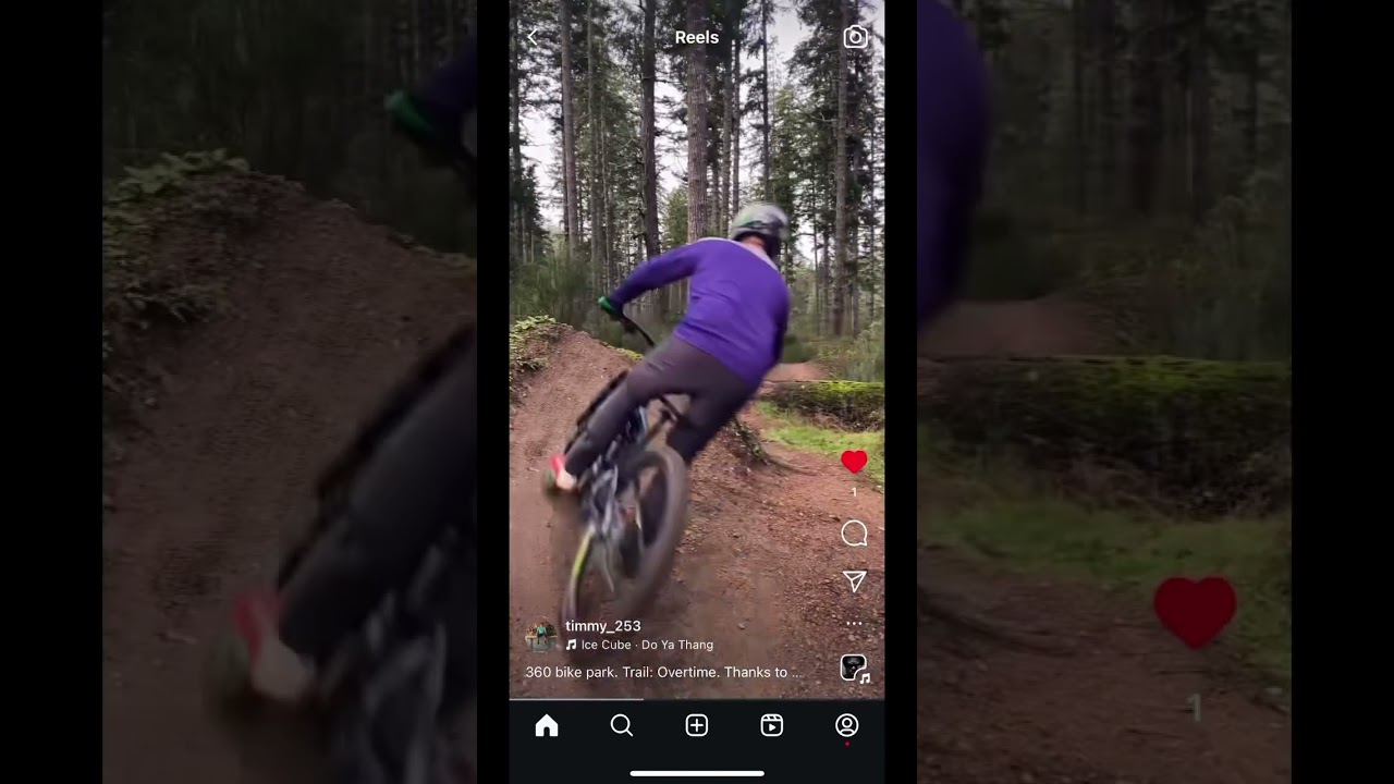 360 Bike Park. Trail: Overtime. January 8th, 2025 