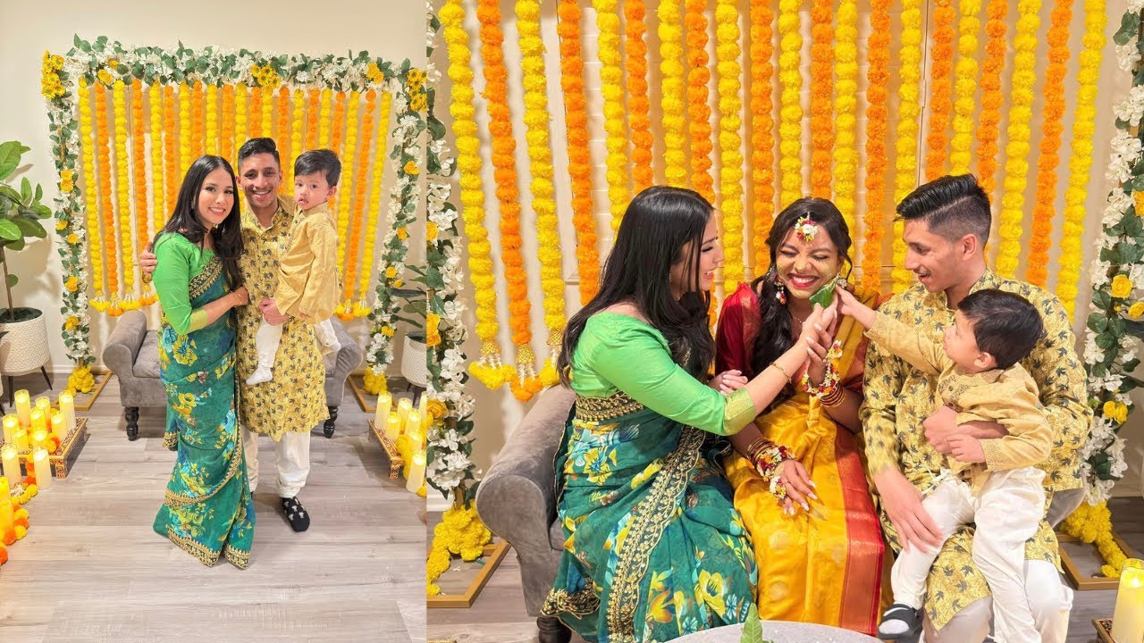 VLOG 114 | Samia & Tasneem's Wedding Part 1 | Baat Pakki / Haldi Night Vlog | Bangladeshi Wedding