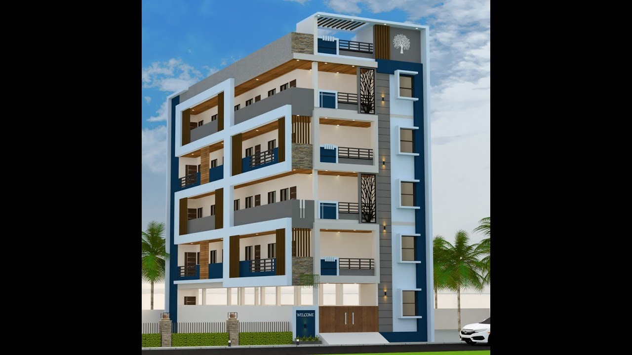 Architectural walkthrough Presentation video of House  exterior virtual tour in COIMBATORE 2023