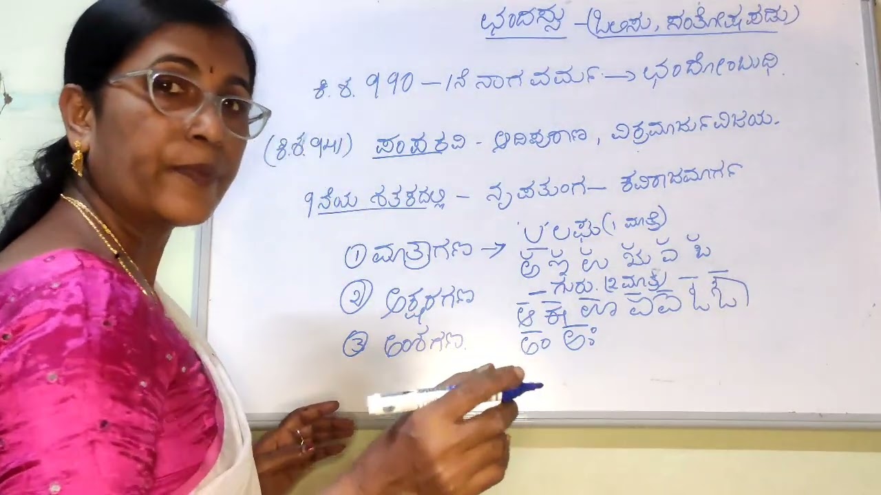 ಕನ್ನಡ ವ್ಯಾಕರಣ ಛಂದಸ್ಸು ಲಘು ಗುರು ಹಾಕುವ ವಿಧಾನ 