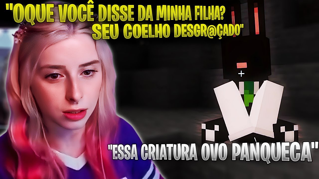 BAGI XINGA MUITO O COELHO APÓS ELE FALAR DA EMPANADA I QSMP
