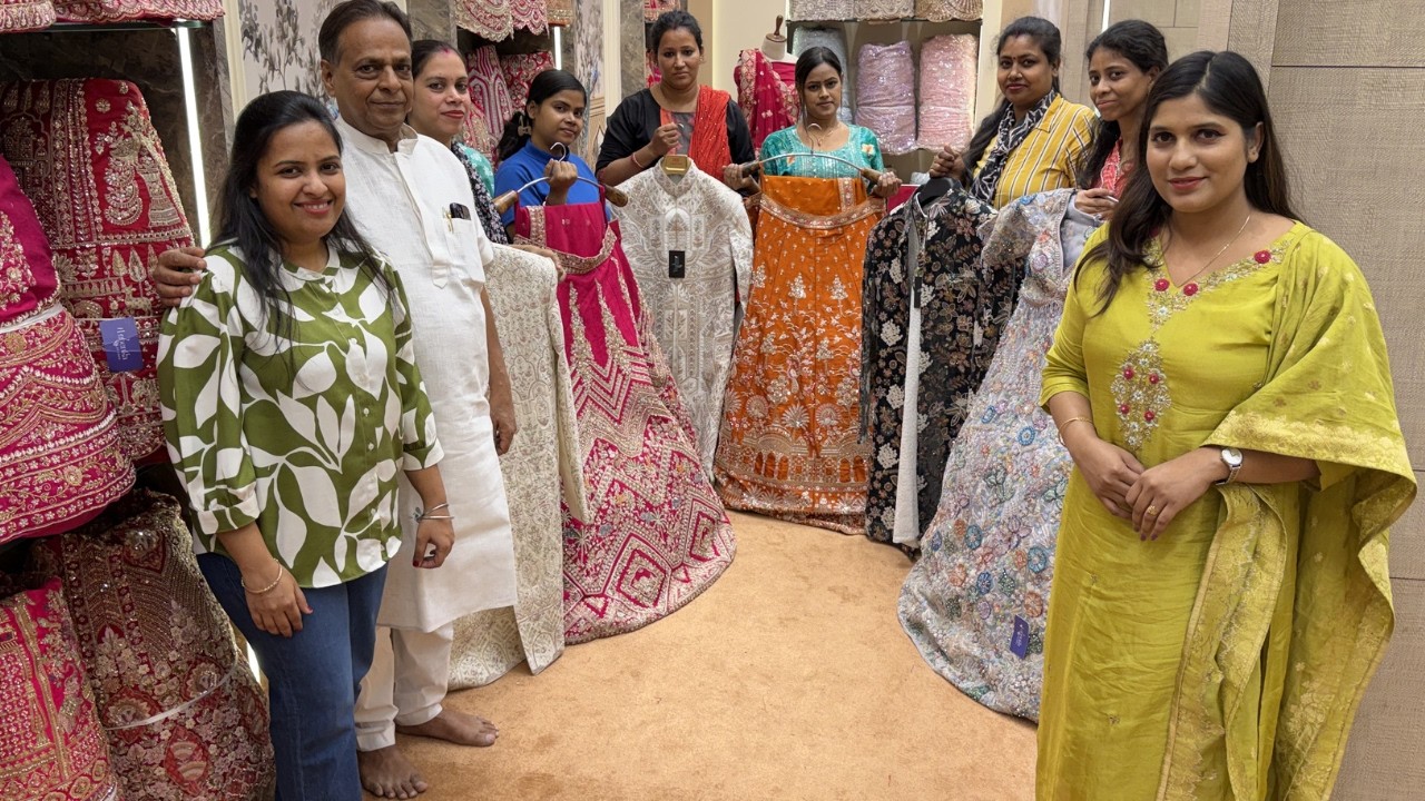 Lehenga & Sherwarni Offer Price from Lehenga Studio & Yugam Ram mandir Kolkata