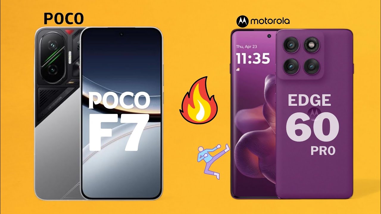 POCO F7 vs Moto Edge 60 Pro 🔥 Full Comparison | Best Phone Under ₹30,000?